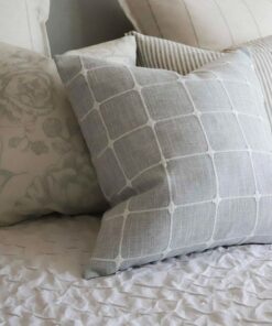 Cozy Comfort Indulge in the Plush Embrace of Rosie Light Grey Cushion