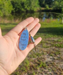 Personalized Fishing Lure The Perfect Father's Day Gift for Dad