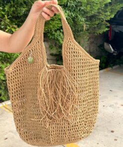 Raffia Crochet Tote The Perfect Summer Accessory for Beach, Shopping, and More
