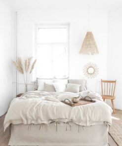 Luxurious Eco-Linen Duvet Cover Customize Your Comfort, King to Queen