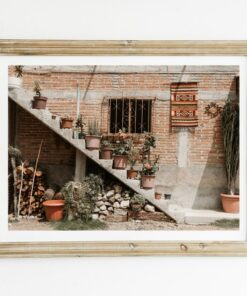 La Casita A Vibrant Art Print Capturing the Essence of Mexican Culture