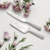 Personalized Wedding Cake Cutting Set Engrave Your Love Story on a Timeless Keepsake