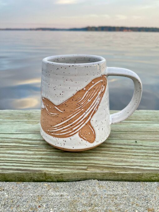 Humpback Haven Coastal Charm in Every Sip - Salt of the Earth Pottery