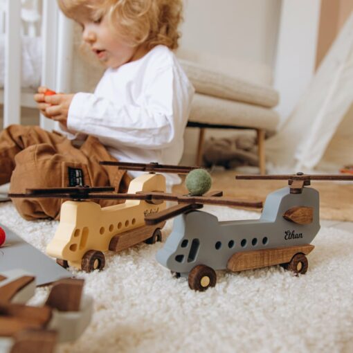Personalized Wooden Airplane Toys Soar into Imaginative Adventures for Boys and Toddlers