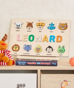 Personalized Name Puzzle Unique Baby Gift for Toddlers, Showers, and Birthdays