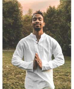 Unveiling the Epitome of Comfort and Style Men's Woven Long Sleeve - 100% Natural Cotton for Unrivaled Elegance and Durability