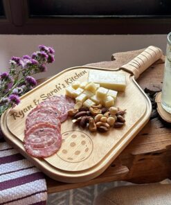 Pickleball Perfection Personalized Charcuterie Board for the Ultimate Pickleball Enthusiast