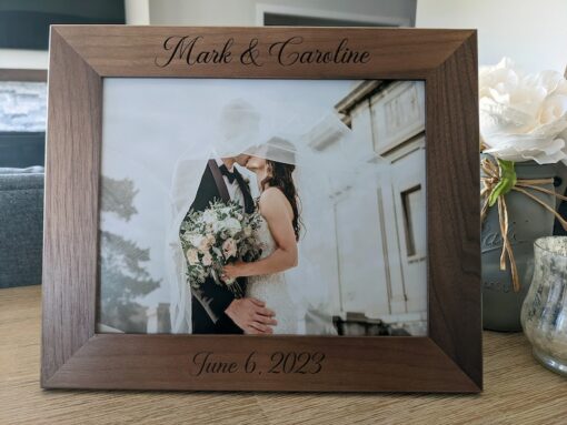 Personalized Photo Frame Engrave Your Memories, Cherish Your Moments