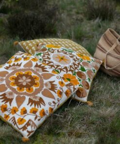 Embroidered Suzani Handwoven Pillow Cushion Covers Ethically Crafted, Fair & Slow