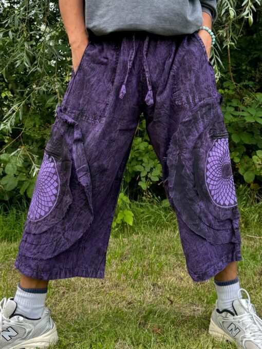 Breezy Boho Hippie Shorts Embrace Summer Vibes in Style