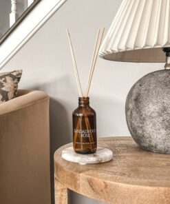 Tranquil Haven Sandalwood Rose Reed Diffuser for Serene Home Aromatherapy