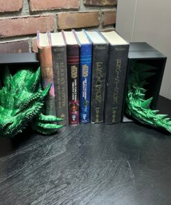 Enchanted Dragon Book Nook A Mystical Haven for Bookworms and Fantasy Enthusiasts