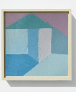 Original Geometric Canvas Painting Abstract Art for Modern Spaces