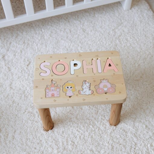 Personalized Toddler Step Stool A Unique Gift for Little Ones