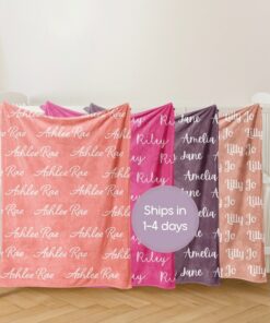 Personalized Baby Girl Blanket A Cherished Keepsake for Your Little Princess