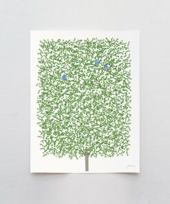 Summer Maple Art Print Signed and Printed by Jorey Hurley - Unframed or Framed (240707)
