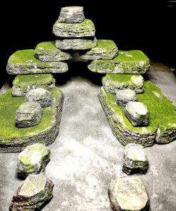 Stackable Terrain Modular Rocks and Boulders Transform Your Landscape with Endless Possibilities