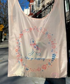 Eco-Friendly Sardine Squad Reusable Grocery Bag for Sustainable Shopping
