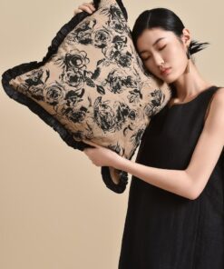 Luxurious Customizable 100% Mulberry Silk Pillow Covers Naturally Dyed, Made to Order