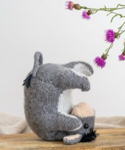 Eeyore Hand-Knitted Donkey A Timeless Companion from Claire Garland's Beloved Pattern