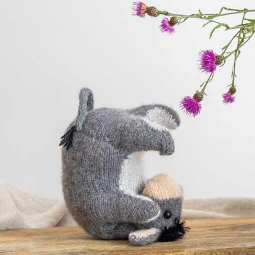 Eeyore Hand-Knitted Donkey A Timeless Companion from Claire Garland's Beloved Pattern