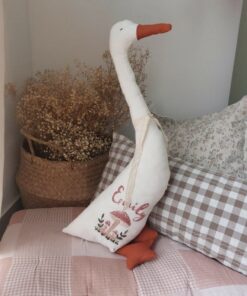 Personalized Nursery Goose A Cuddly Companion for Your Little One