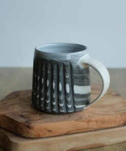 Artisan-Crafted Stoneware Coffee Mug Elevate Your Morning Ritual