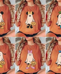 Hauntingly Adorable Disney Mickey Friends Halloween Sweatshirt for Spooky Season