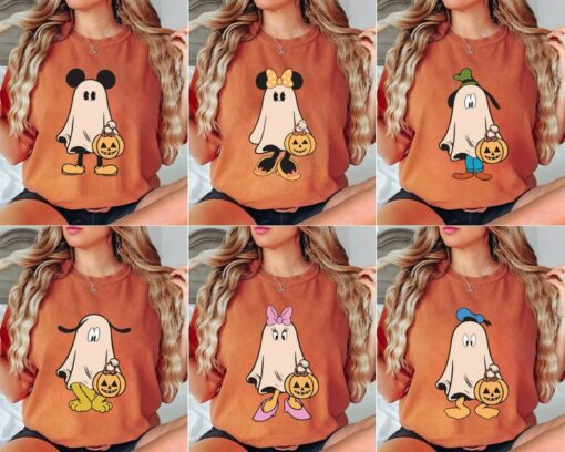 Hauntingly Adorable Disney Mickey Friends Halloween Sweatshirt for Spooky Season