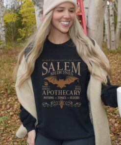 Bewitching Salem Apothecary Sweatshirt Unveil the Enchanting Spirit of Halloween