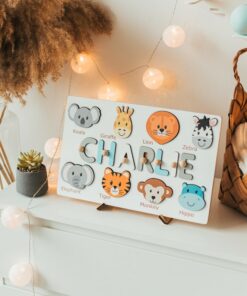 Unleash Creativity and Learning Custom Wooden Busy Board for Curious Kids
