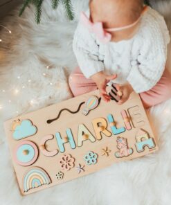 Montessori Busy Board Sensory Exploration and Skill Development for Toddlers