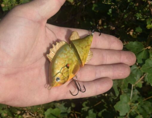 3.1/3" Handcrafted Panfish Lure The Ultimate Gift for Fishermen