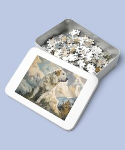 Jigsaw Puzzle Canine Guardians - A Fun Challenge for Kids and Adults, Featuring Livestock Guardian Dogs