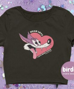 Dumb Love I Love Being Stupid Crop Top | Chappell Roan Baby Tee