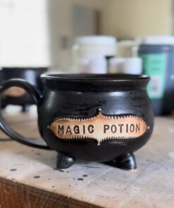 Bewitching Brew Enchanting 16oz Cauldron Mug for Magical Potions and Elixirs