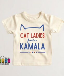 Empower the Future Cat Ladies for Kamala Harris 2024 Youth T-Shirt