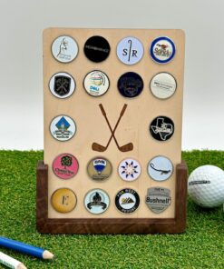 Personalized Golf Ball Marker Display The Perfect Gift for Golf Enthusiasts