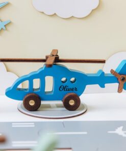 Personalized Wooden Planes for Baby Boys Unique Birthday, Christmas, and Montessori Gifts for 1-3 Year Olds