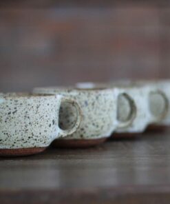 Carranza Mug Elevate Your Coffee Ritual with Sophisticated Matte Spotty Design