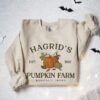 Celebrate Fall, Halloween, and Thanksgiving 2024 in Style with Hagrid's Pumpkin Patch Sweatshirt