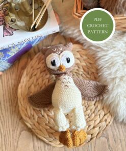 Enchanting Merlin the Owl Crochet Pattern Create Your Own Adorable Owl Amigurumi