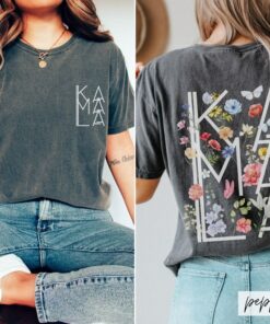 Comfort Colors Botanical Kamala Shirt Nature-Inspired Style for Kamala 2024