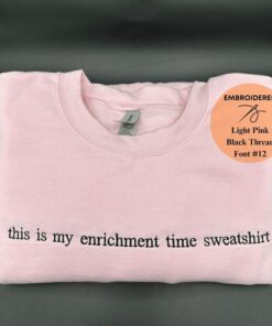 Personalized Embroidered Sweatshirt Create a Unique Gift for Brides, Halloween, and More