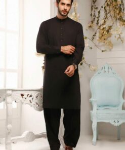 Exquisite Men's Kurta Shalwar Suit Handmade Elegance for Special Occasions