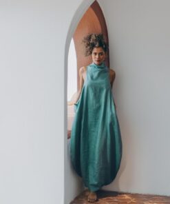 Breezy Linen Maxi Dress Elevate Your Summer Style with Comfort and Elegance
