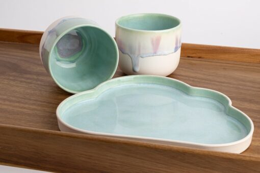 Cloud-Cuddling Breakfast Set Elevate Your Mornings with Artisan Pottery