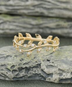 Exquisite Moissanite Eternity Band A Shimmering Symbol of Love and Commitment