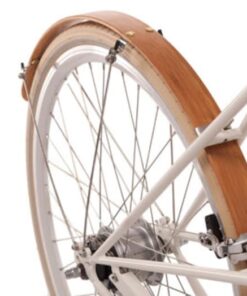 Premium Bamboo Bicycle Fenders with Stainless Steel Hardware Handcrafted for Durability and Style