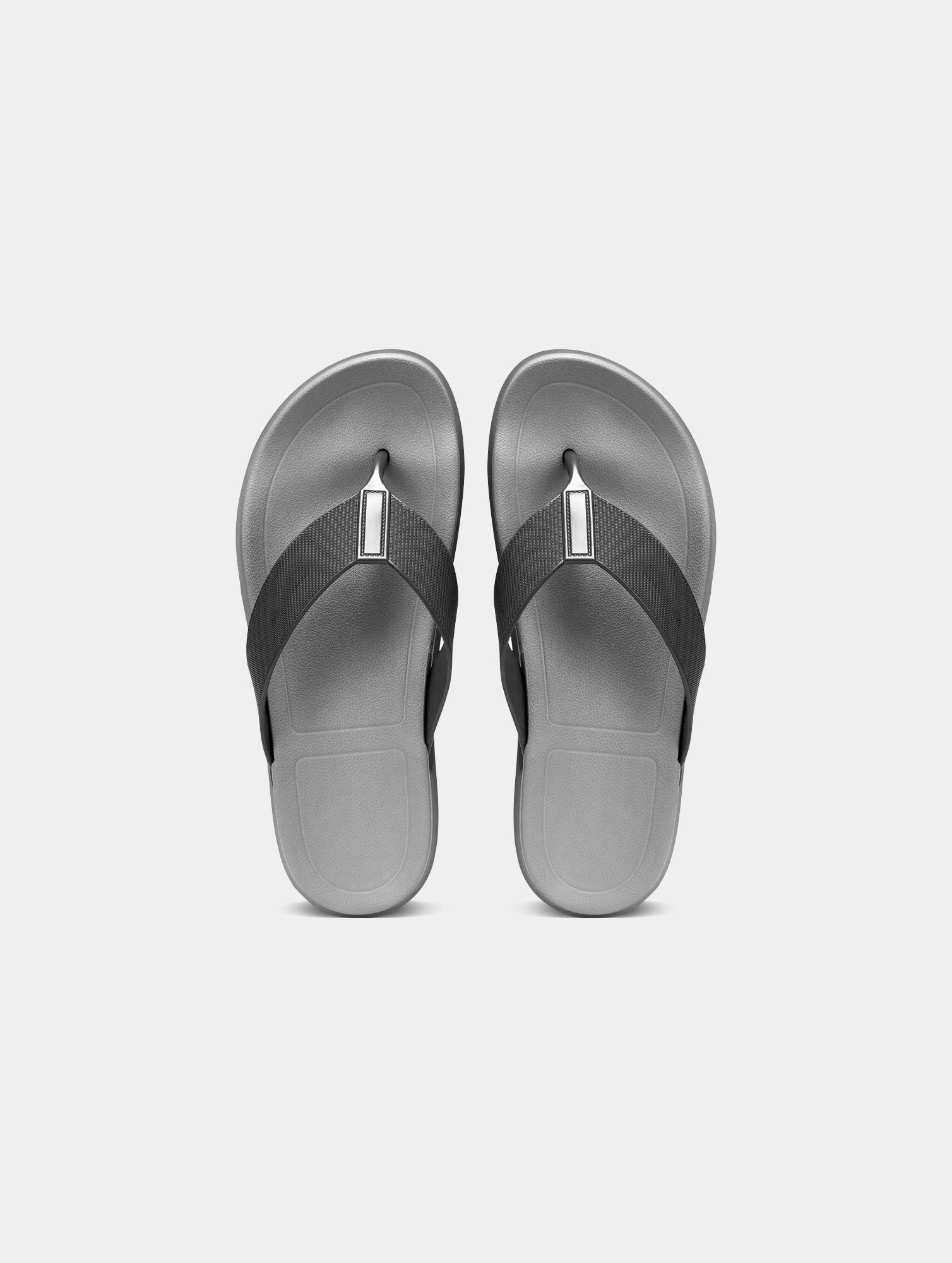 Mens-Thick-Sole-Casual-Flip-Flops-3.jpg Men's Thick-Sole Casual Flip Flops - Durable EVA, Open Toe - Image 3